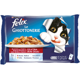 Bustine gatto Felix in gelatina 4 x 100 gr
