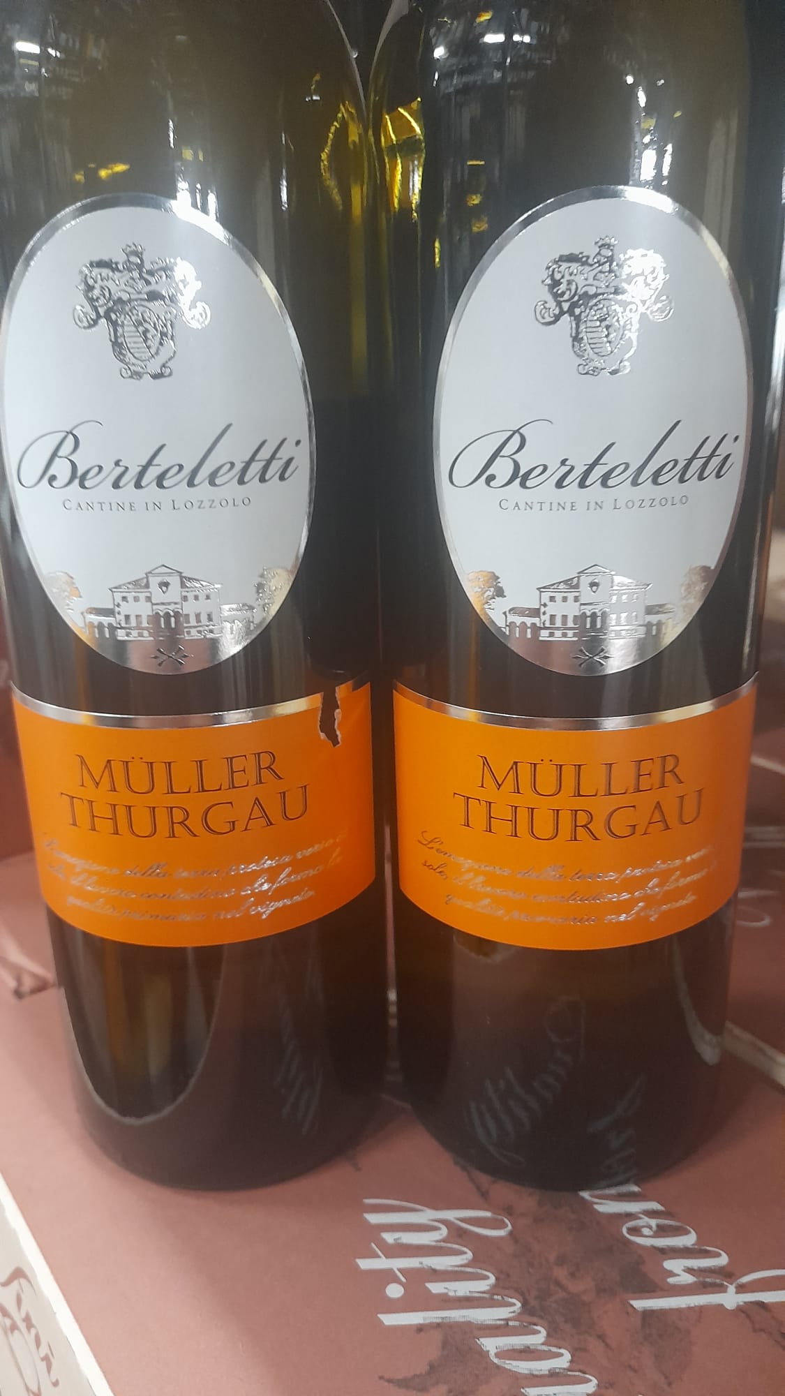 VINO MULLER THURGAU BERTELETTI