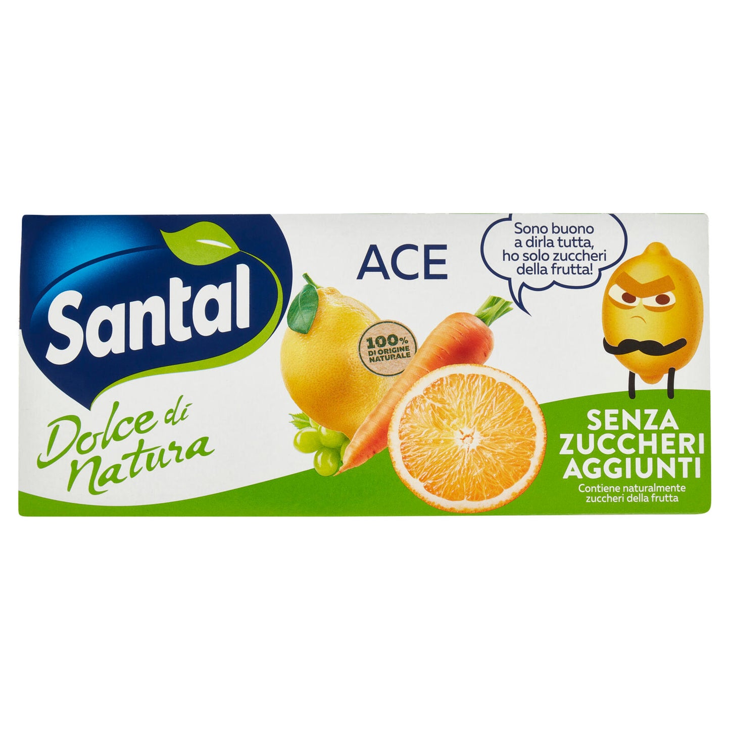 SUCCO SANTAL SENZA ZUCCHERO CON CANNUCCIA ACE