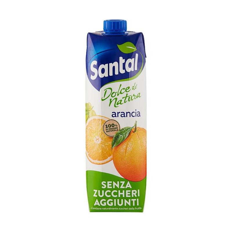 SUCCO SANTAL SENZA ZUCCHERO 1 LT ARANCIA