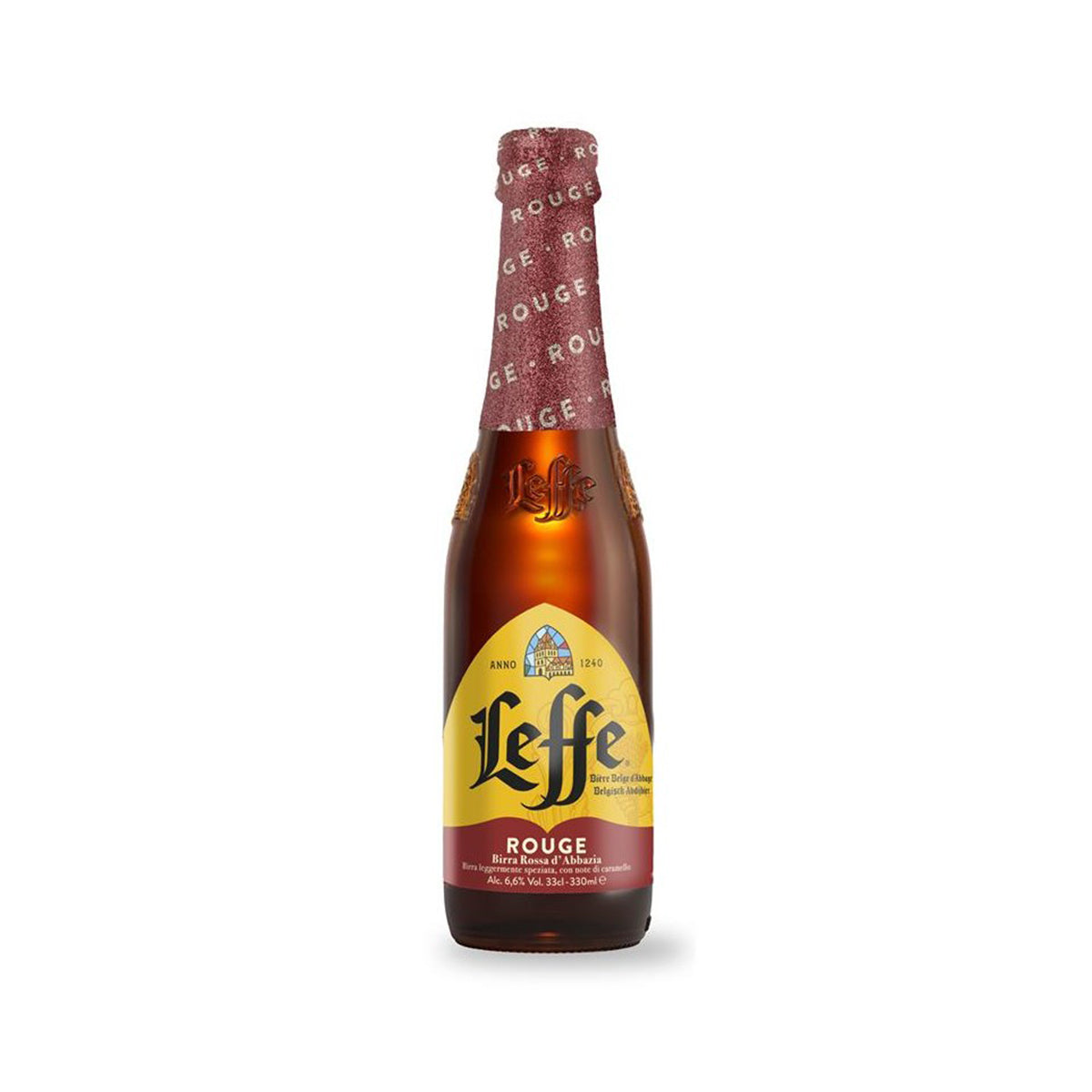 BIRRA LEFFE ROSSA 33 CL