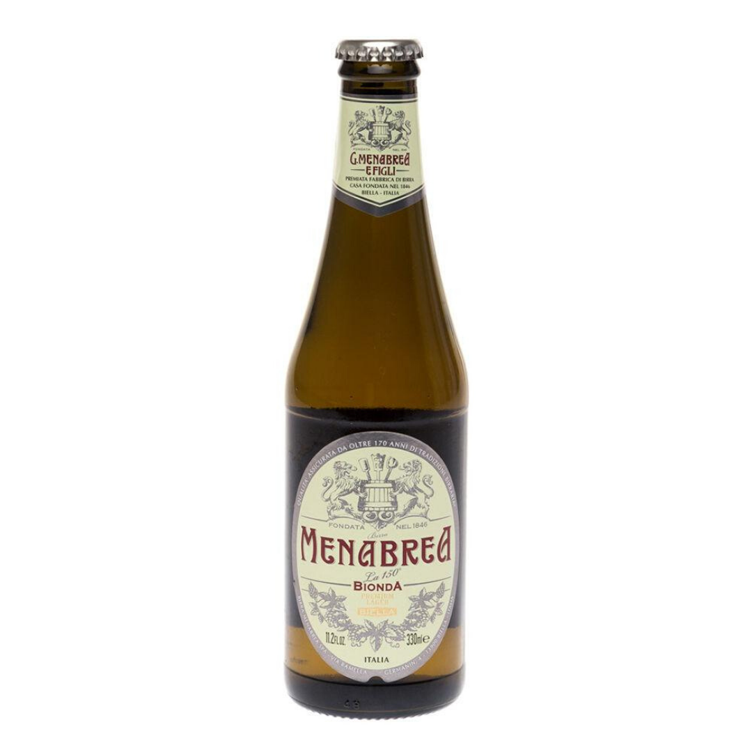 BIRRA MENABREA BIONDA 33 CL