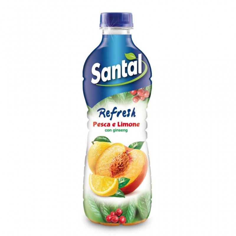 SUCCO SANTAL IN BOTTIGLIA 1 LT PESCA E LIMONE